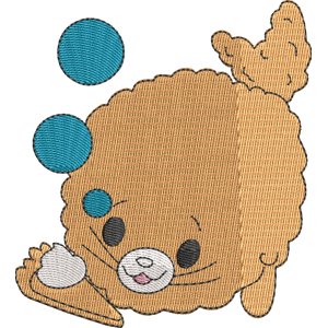 Wuzzy the Seal Pikmi Pops Free Machine Embroidery Design