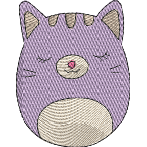 Caeli the Cat Squishmallows Free Machine Embroidery Design