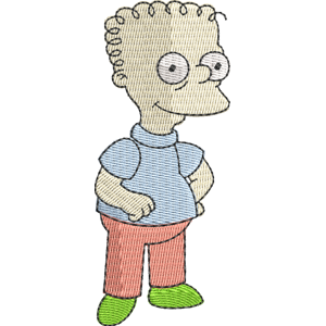 Wendell Borton Simpsons Free Machine Embroidery Design