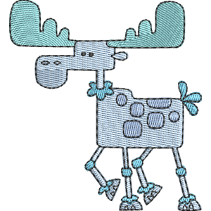 Moosety-Moose Wow! Wow! Wubbzy! Free Coloring Page for Kids