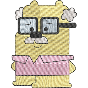 Uncle Larry Wow! Wow! Wubbzy! Free Machine Embroidery Design