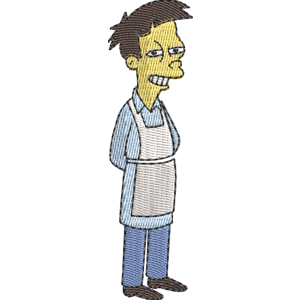 Akira Simpsons Free Machine Embroidery Design