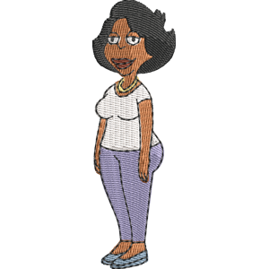 Donna Tubbs-Brown The Cleveland Show Free Machine Embroidery Design