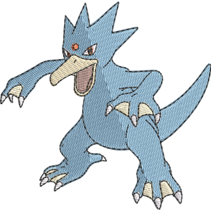 Golduck Pokemon Free Coloring Page for Kids