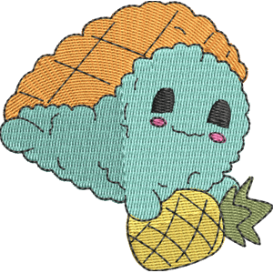 Burt the Turtle Pikmi Pops Free Machine Embroidery Design