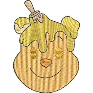 Honey Cake Pooh Disney Emoji Blitz Free Machine Embroidery Design