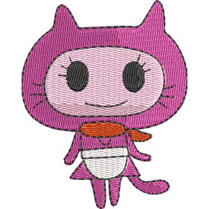 Okugatatchi Tamagotchi Free Machine Embroidery Design