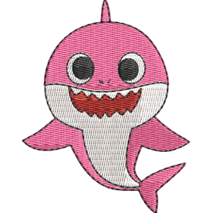 Mommy Shark Pinkfong Free Machine Embroidery Design