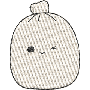 Dash the Dumpling Squishmallows Free Machine Embroidery Design