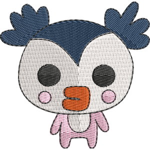 Zukyutchi Tamagotchi Free Machine Embroidery Design