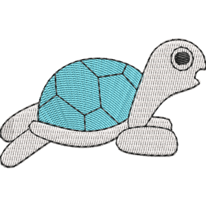 Tiny Turtle Tish Tash Free Coloring Page for Kids