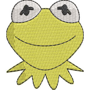 Kermit the Frog Disney Emoji Blitz Free Machine Embroidery Design