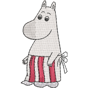 Moominmamma Moomins Free Coloring Page for Kids