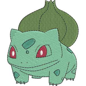 Bulbasaur 1 Pokemon Free Coloring Page for Kids
