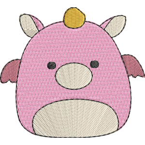 Daisy the Pegasus Squishmallows Free Machine Embroidery Design