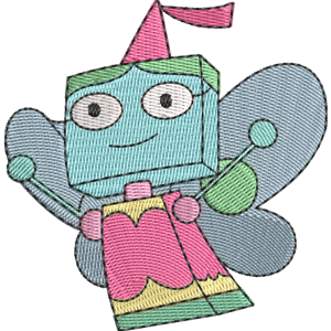 The Tooth Fairy Unikitty! Free Machine Embroidery Design