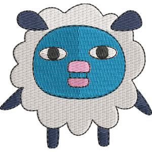 Wooltchi Tamagotchi Free Machine Embroidery Design