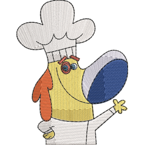 Sparky Cheff Fairly Odd Parents Free Machine Embroidery Design