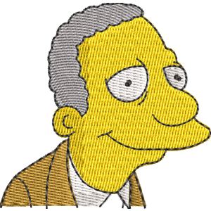 Eugene Fisk Simpsons Free Machine Embroidery Design