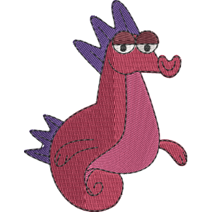 Seahorse_s Family Zig & Sharko Free Coloring Page for Kids