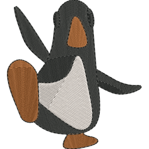 Harry the Penguin VeggieTales in the City Free Coloring Page for Kids