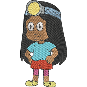 Isabella Alvarado Craig of the Creek Free Machine Embroidery Design