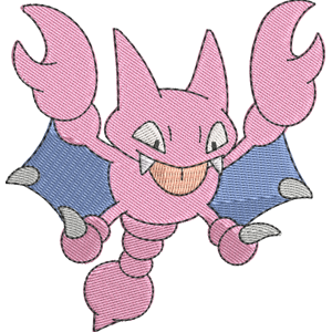 Gligar Pokemon Free Coloring Page for Kids