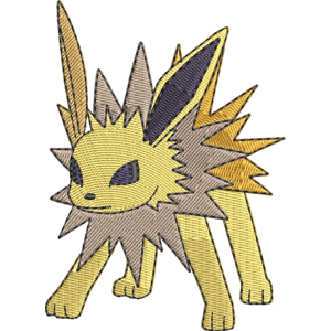 Jolteon 1 Pokemon Free Coloring Page for Kids