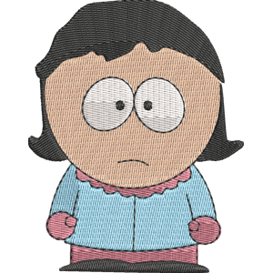 Esther South Park Free Machine Embroidery Design