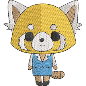 Retsuko Aggretsuko Free Machine Embroidery Design