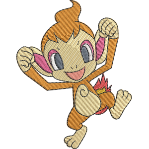 Chimchar Pokemon Free Coloring Page for Kids