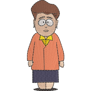 Harriet Biggle South Park Free Coloring Page for Kids