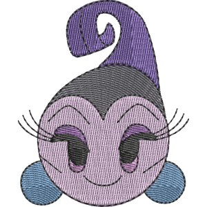 Yzma Disney Emoji Blitz Free Machine Embroidery Design