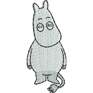 Moomintroll Moomins Free Coloring Page for Kids