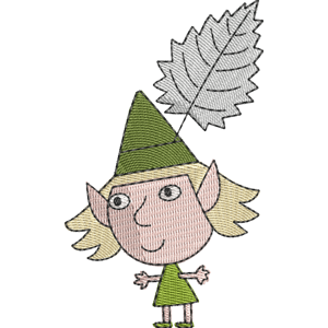 Nettle Elf Ben & Holly's Little Kingdom Free Machine Embroidery Design