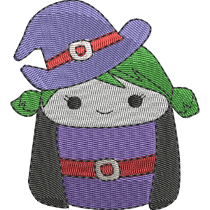 Brie the Witch Squishmallows Free Machine Embroidery Design