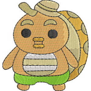 Pichipapatchi Tamagotchi Free Machine Embroidery Design