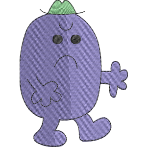 Mr Grumble Mr Men Free Coloring Page for Kids