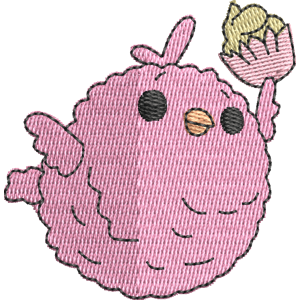 Cloude the Bird Pikmi Pops Free Machine Embroidery Design