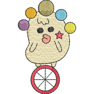 Ichirinshatchi Tamagotchi Free Coloring Page for Kids