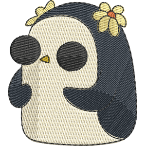 Penguin With Flower Adventure Time