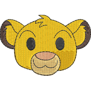 Simba Disney Emoji Blitz Free Machine Embroidery Design