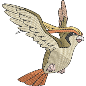 Pidgeot Pokemon Free Coloring Page for Kids
