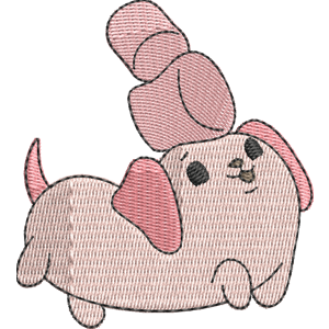 Frankie the Dachshund Pikmi Pops Free Machine Embroidery Design