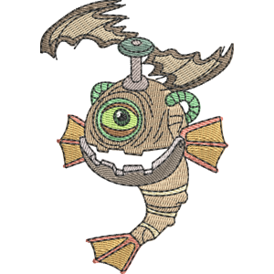 Cybop My Singing Monsters Free Machine Embroidery Design