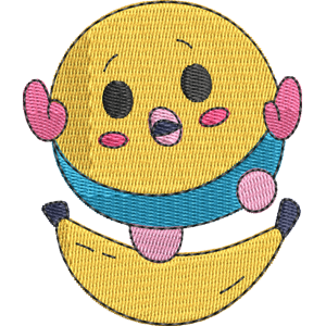 Bobble the Budgie Pikmi Pops Free Machine Embroidery Design