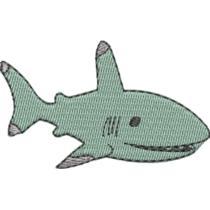 Great Whitetip Shark Octonauts Free Machine Embroidery Design