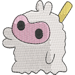 Watapatchi Tamagotchi Free Machine Embroidery Design