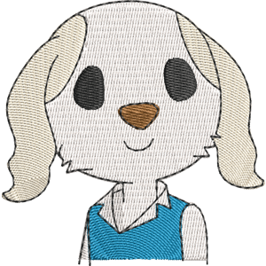 Inui Aggretsuko Free Machine Embroidery Design