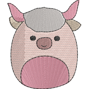 Dagnus the Highland Cow Squishmallows Free Coloring Page for Kids